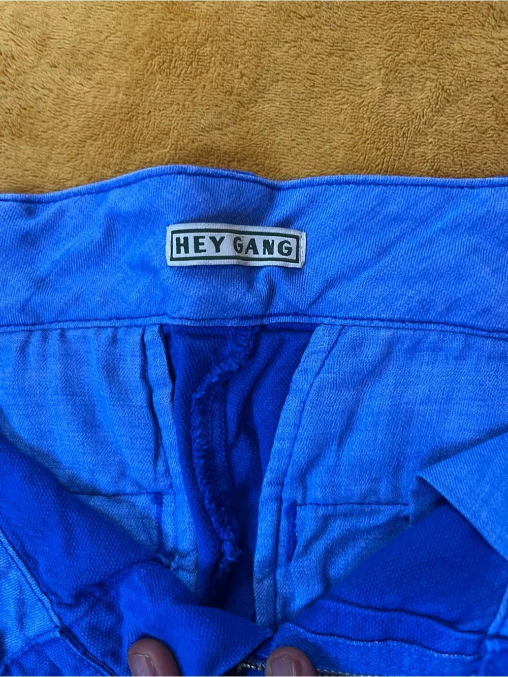 JGoods Wide Leg Pants in Bright Blue